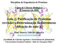 Proteínas formas de purificação