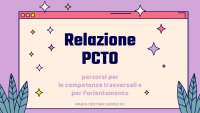 RELAZIONE PCTO A.S. 2020/2021 PER ESAMI DI STATO. - Docsity