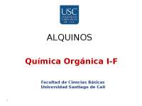 Alquinos  y su nomenclatura II