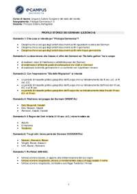 Set test valutativi Filologia Germanica 1-2 con risposte