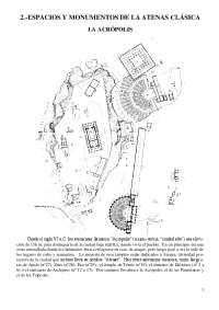 ESPACIOS Y MONUMENTOS DE LA ATENAS - Docsity