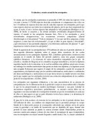 evolución de los artrópodos