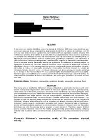Benefícios da Atividade Física no Tratamento da Doença de Alzheimer
