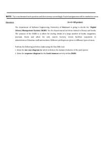 Assignment 2 Solution: Software Design and Architecture - Docsity