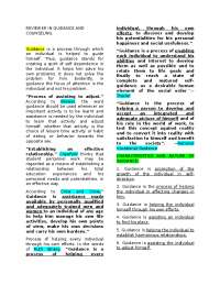 this document is a reviewer in guidance and counseling