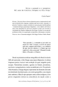 Mil anos da História Indigena no Xingu