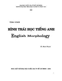 Morpheme, allomorph, word...