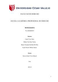 MONOGRAFIA SOBRE LA DEMANDA