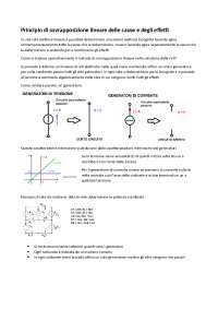 Principio di Sovrapposizione Lineare nelle Reti Elettriche - Prof. Gandelli