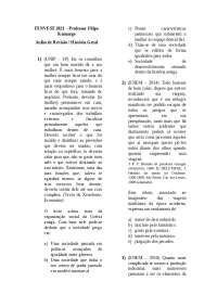 Simulado enem história e filosofia