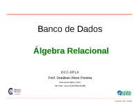 Algebra relacional - slides