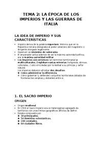 Historia moderna de Europa - Docsity