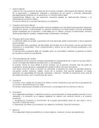 Examen mental para casos diagnósticos
