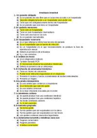Ejercicios de Parasitología: Entamoeba histolytica y otras amebas