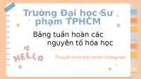 Bảng tuần hoàn hóa học