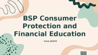 BSP Financial Consumer Protection: Ethical Business Guidelines