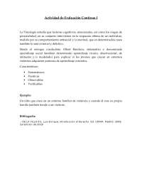 Aprendizaje Social: Factores en Conducta Antisocial