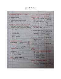 Cost Accounting (Job-order Costing)
