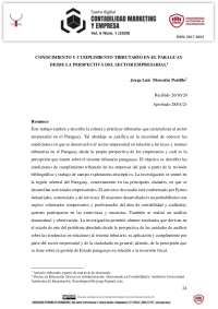 CUMPLIMIENTO TRIBUTARIO DEL PARAGUAY