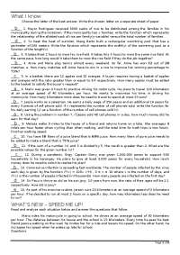 GenMath Q1M1 Answers | Cheat Sheet Mathematics | Docsity
