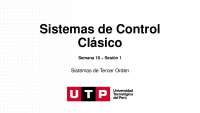 Sistemas de Control: Sistemas de Tercer Orden