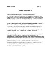 Analisis de "Olvidate de mi"