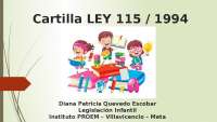 Resumen Ley 115 de 94