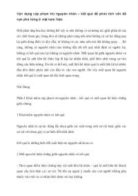 đề cương thi hết môn triết học ML