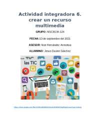 Integrative Activity 6: Creating a Multimedia Resource on ICT Use at Home - Prof. Duarte
