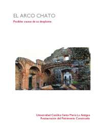 Causas del desplome del arco chato