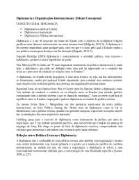 Resumo da Diplomacia Pura