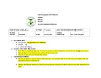 physical assessment and patient history taking