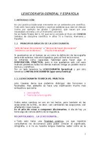 lexicografía apuntes