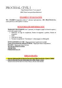 procesal civil I introducción