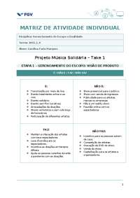 Gerenciamento do Escopo e Qualidade: Exercícios e Questões para Estudo