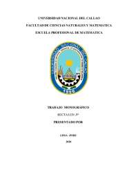 Investigacion Formativa - Teorema de Taylor