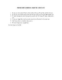 First conditional of Count On Me - Docsity
