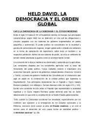 HELD DAVID. LA DEMOCRACIA Y EL ORDEN GLOBAL