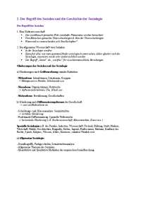 Soziologische Grundbegriffe: Gesellschaft, Individuum und soziale Interaktion