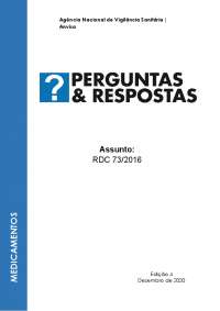 perguntas e respostas rdc