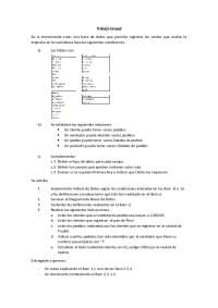 DISEÑO DE TRABAJO DE MySQL | Esquemas y mapas conceptuales de ...