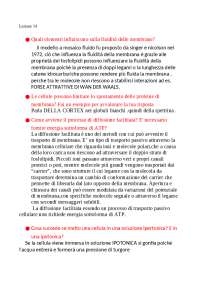 domande aperte biologia prof. bocchio e campus