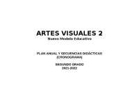 artes visuales, aplicadas dentro del contexto aulico