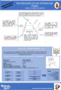 Estados de Líquido y Gás: Líq. Saturado, Líq. Comprimido, Vapor Saturado y Vapor Sobrecale