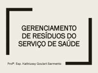 gerenciamento de resíduos hospitalares