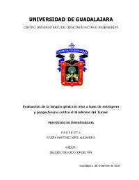 Terapia génica in vivo con estrógeno y progesterona en Síndrome Turner