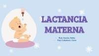 Lactancia Materna y técnicas de amamantamiento