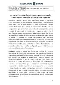 Provisões de Moradia