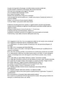 Sociologia del Turismo L15 UniPegaso 2021