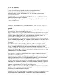 Apuntes Derecho Romano